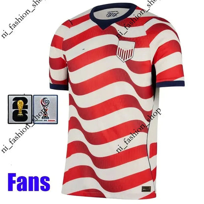 USAS United Soccer Jerseys 2026 PULISIC MCKENNIE REYNA ADAMS BALOGUN ROBINSON TI - SitterJersey.com