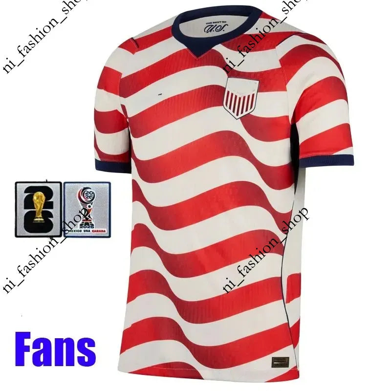 USAS United Soccer Jerseys 2026 PULISIC MCKENNIE REYNA ADAMS BALOGUN ROBINSON TI - SitterJersey.com