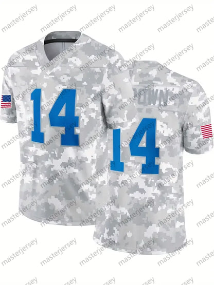 2024 Camo Salute To Service Pullover Football Jersey individuation Custom Any Na - SitterJersey.com