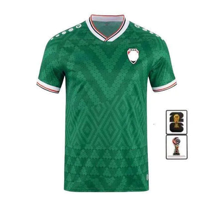 2026 Iraq soccer jersey World Cup AYMEN MOHANAD AL-HAMADI 26 27 national team ho - SitterJersey.com