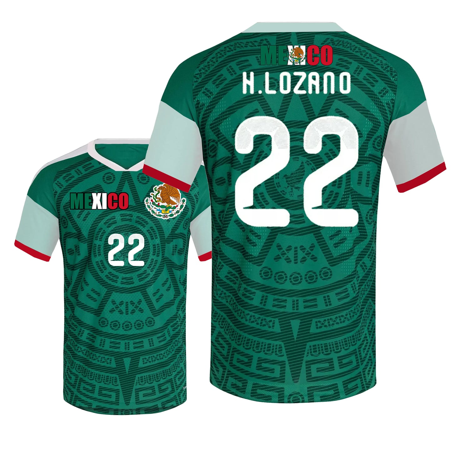 Mexico Jersey Luis Chavez NO 24 World Cup 2026 Mexican National Team Sports T sh - SitterJersey.com