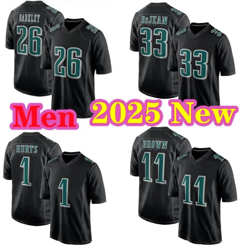 Philadelphiacity 9 Makai Lemon Eaglejersey Saquon Barkley DeVonta Smith Jalen Hu - SitterJersey.com
