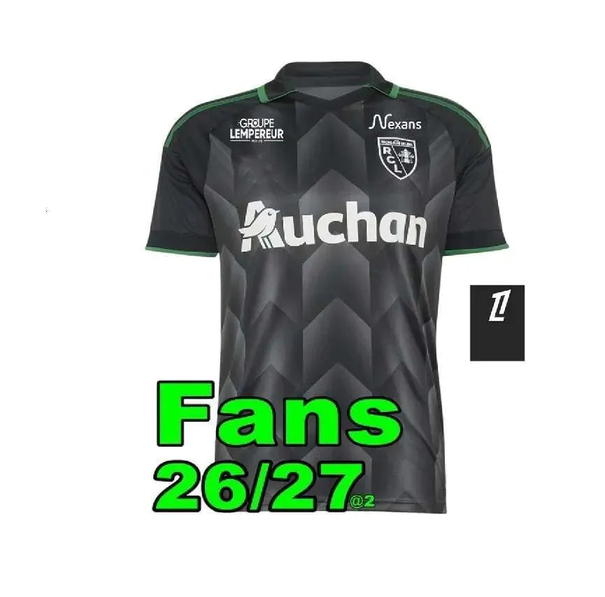 26 27 maillots de foot rc lens soccer jersey 2026 2027 Medina Nzola Said Koyalip - SitterJersey.com