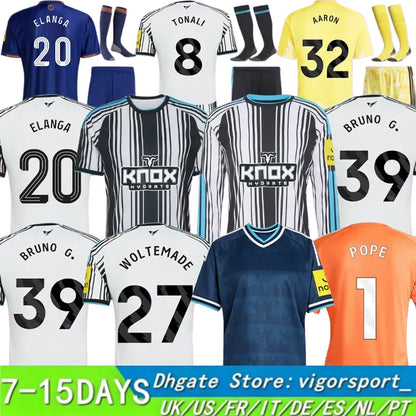 S-4XL 26 27 NewcAstled Soccer Jerseys ISAK WILSON JOETON TRIPPIER GORDON BURN 20 - SitterJersey.com