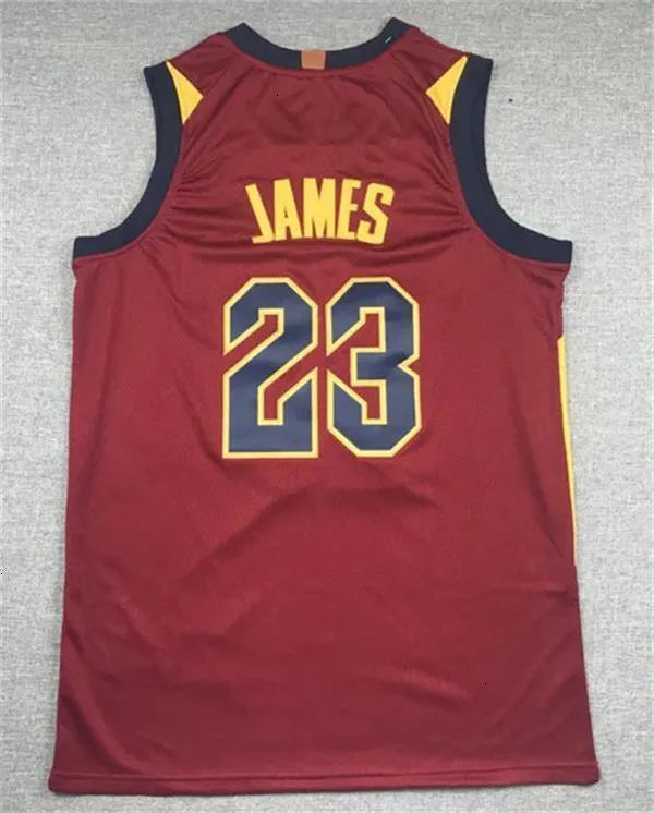 Stitched Basketball Jerseys James Bronny James Jr Cavs High School St Vincent St - SitterJersey.com