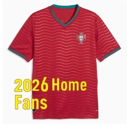 Portugal 2026 World Cup Jersey Portugal Jersey 2026 World Cup Soccer Jerseys Portuguesa Ronaldo JOAO FELIX BERNARDO B. FERNANDES PEPE 26 27 Maillot Portugal Football Shirt Team Men Kids Kit Top - SitterJersey.com