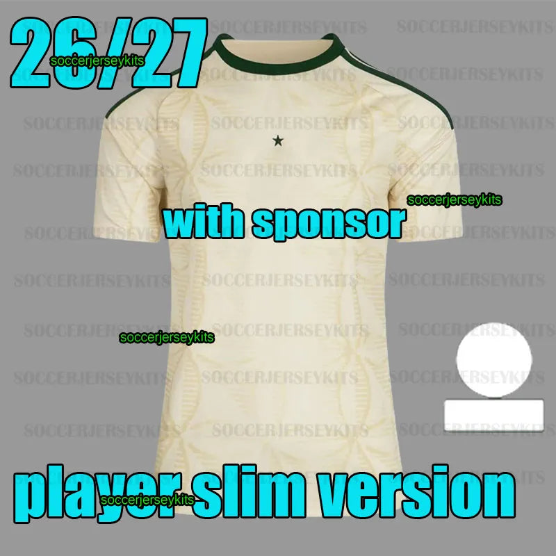 celticfc jersey 26 27 soccer jerseys celts jersey 2026 home green away yellow fo - SitterJersey.com