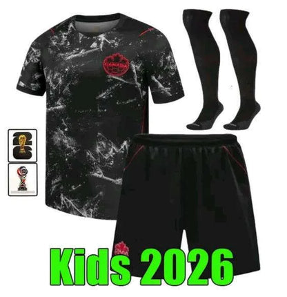 canada soccer jersey 2026 World Cup J.DAVID DAVIES LARIN 26 27 CAVALLINI MILLAR  - SitterJersey.com