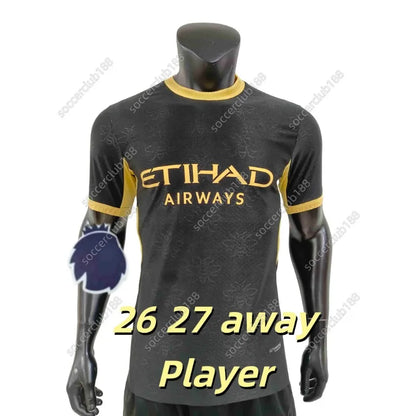25 26 27 HAALAND MAN CITY soccer jerseys FODEN MARMOUSH DOKU MARMOUSH KOVACIC GV - SitterJersey.com