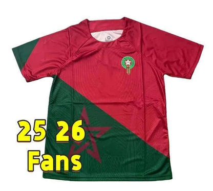 Morocco Jersey World Cup 2026 Maillot Maroc Soccer Jerseys National Team HAKIMI  - SitterJersey.com