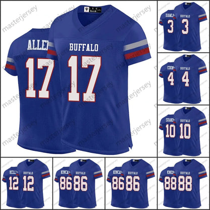 17 Allen 18 Cooper Football Jerseys Knox Shakir Milano Kincaid Cook Coleman Mila - SitterJersey.com