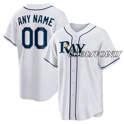 Tampa BayS rays jersey Yandy Diaz Junior Caminero Cedric Mullins Lux Ryan Pepiot - SitterJersey.com