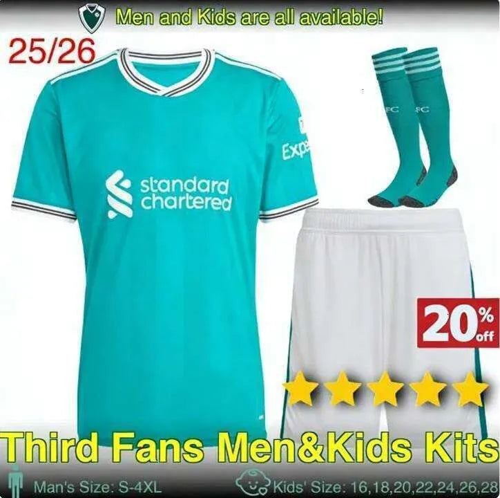 Liverpool Kit 25 26 27 Soccer Jerseys Mohamed Salah ISAK Wirtz Ekitike SZOBOSZLA - SitterJersey.com