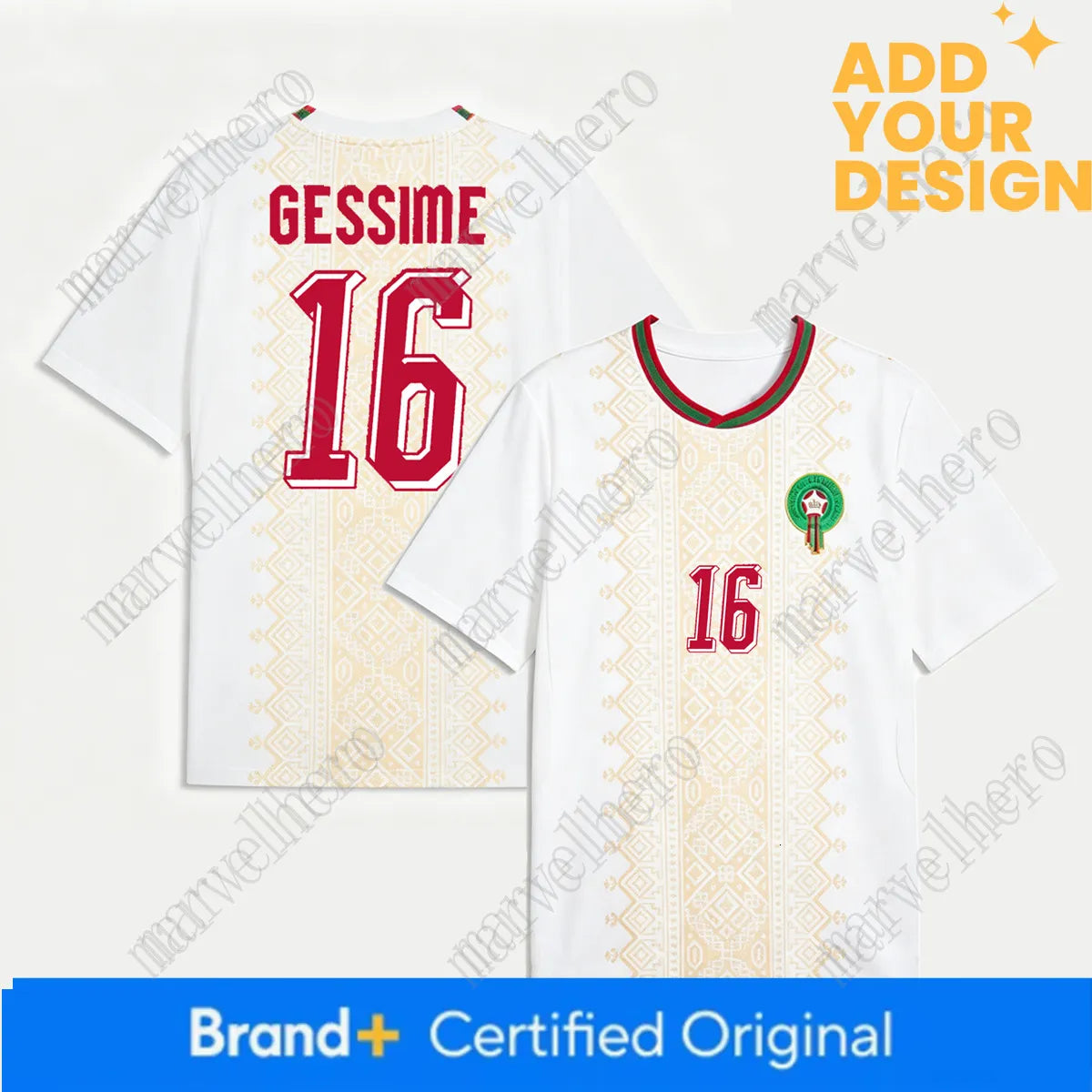 Morocco Jersey 2026 Morocco Jersey World Cup 2026 Maillot Maroc Soccer Jerseys National Team HAKIMI BRAHIM OUNAHI SAISS ZIYECH Y.EN NESYRI 26 27 Special Football Shirts Tops Kids Kits - SitterJersey.com