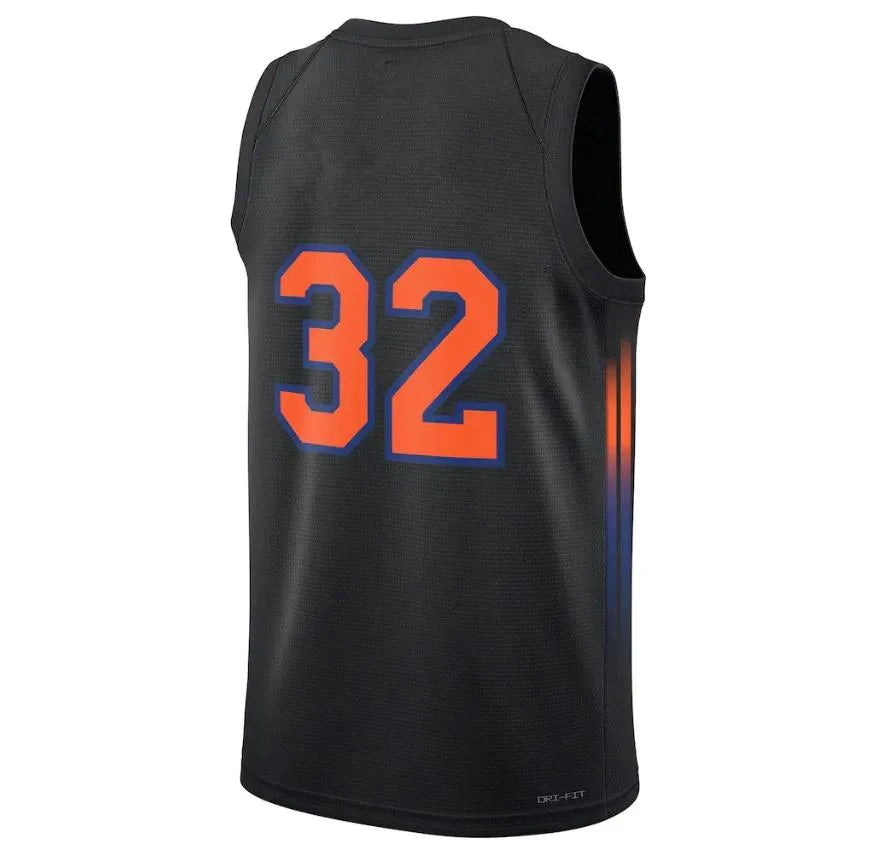 Custom Jalen Brunson Karl Anthony Towns Basketball Jerseys Josh Hart Mikal Bridg - SitterJersey.com