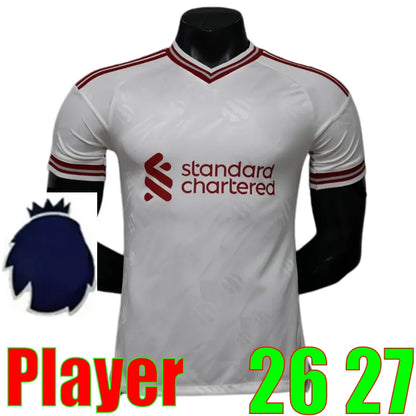 Liveropool Jersey 26 27 SZOBOSZLAI LFC ISAK WIRTZ EKITIKE M.SALAH VIRGIL soccer  - SitterJersey.com