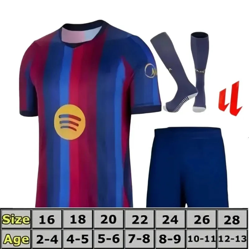 barcelona 26 27 jersey LAMINE YAMAL Lewandowski Soccer Jerseys Raphinha FERRAN 2 - SitterJersey.com