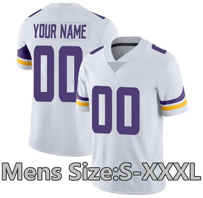 MinnesotaS J.J. McCarthy Addison Justin Jefferson VikingsSJersey Hockenson Kyler - SitterJersey.com