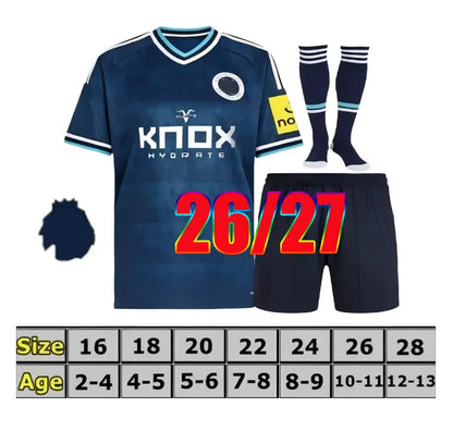 Newcastle 26 27 Football Shirt Black Children's Set Top BARNES BRONO G. Gordon I - SitterJersey.com