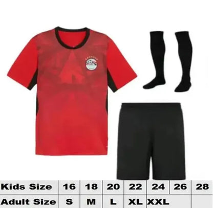 2025 SALAH World Egypt Soccer jerseys 26 27 MARMOUSH TREZEGUET IBRAHIM M ATEYA N - SitterJersey.com