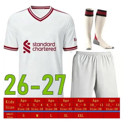 LFC 25 26 27 Liveropool Jersey ISAK WIRTZ EKITIKE M.SALAH VIRGIL Liveropool socc - SitterJersey.com