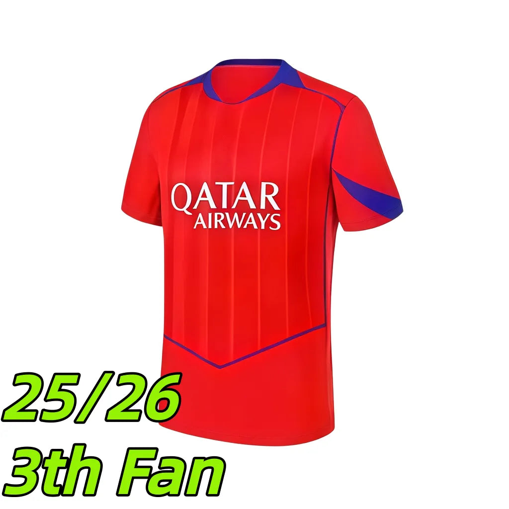 Psges jersey 26 27 maillot psges O.DEMBELE KVARATSKHELIA EMERY RAMOS HAKIMI N.ME - SitterJersey.com