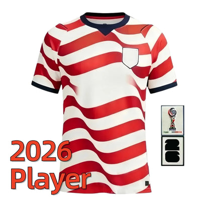 USAS United Soccer Jerseys 2026 PULISIC MCKENNIE REYNA ADAMS BALOGUN ROBINSON TI - SitterJersey.com