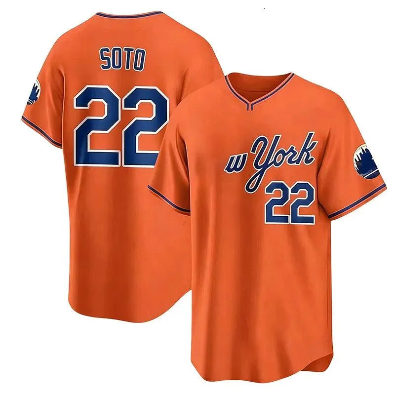 NY New Yorks Mets Jersey Juan Soto Francisco Lindor Bo Bichette Jorge Polanco No - SitterJersey.com