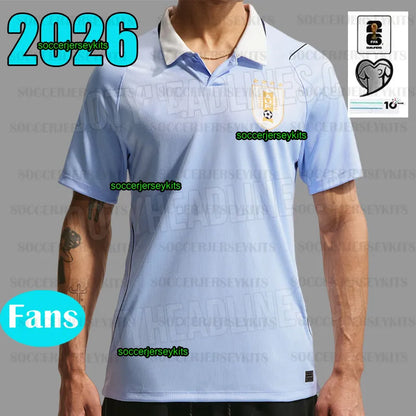 Uruguay jersey 2026 world cup football shirts player long sleeve 2025 national t - SitterJersey.com