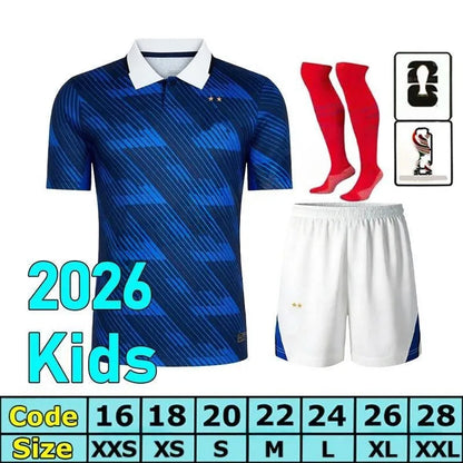 Francee jersey world cup 2026 French Soccer Jerseys MBAPPE GIROUD DEMBELE EKITIK - SitterJersey.com