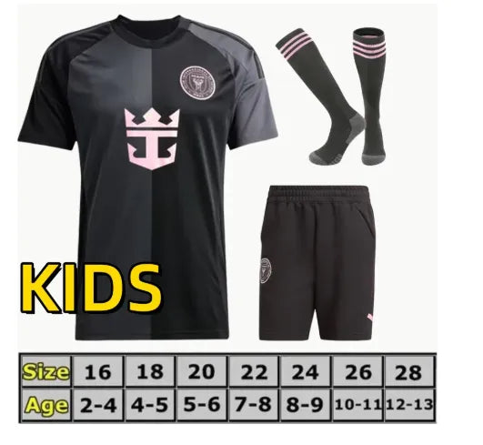 Inters Miami Soccer Jerseys 2025 2027 Mens Kids Football Kits with Messi Suarez  - SitterJersey.com