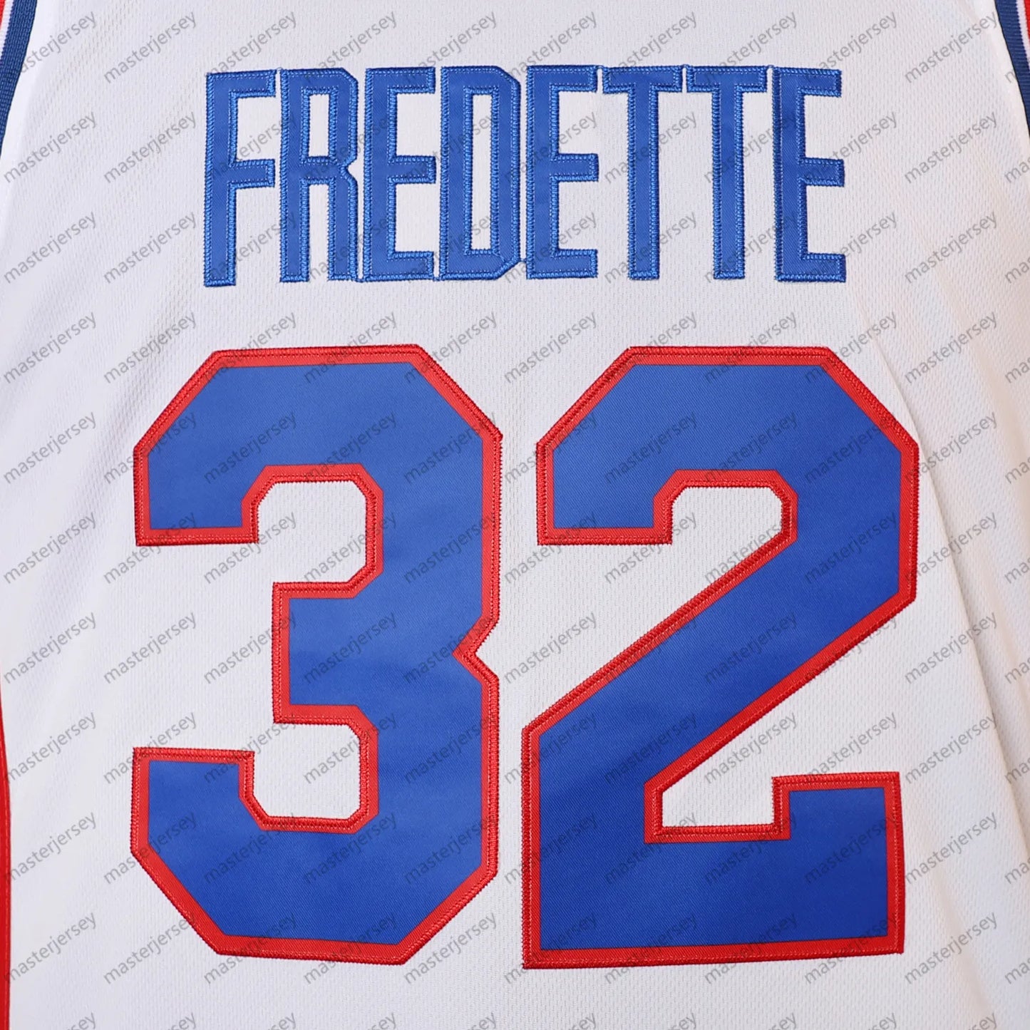 #32 FREDETTE Men's Basketball Jersey Sweatshirt - Embroidered Movie Mesh Letters - SitterJersey.com
