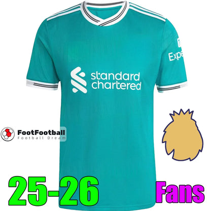 2026 ISAK EKITIKE WIRTZ DIOGO J. KERKEZ FRIMPONG M.SALAH liverpool 26 27 FC Foot - SitterJersey.com