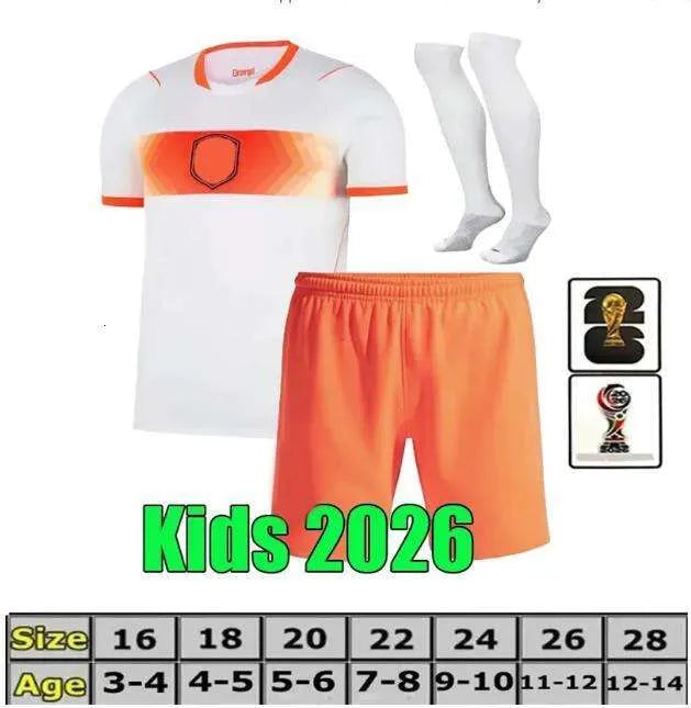 Netherlands Jersey 2026 Netherlands Jersey 2026 World Cup Dutch National Nederlands Elftal Soccer Jerseys F. JONG DE LIGT 26 27 Holland Football Shirt XAVI Kids Kit Retro1988 2010 2012 2008 - SitterJersey.com