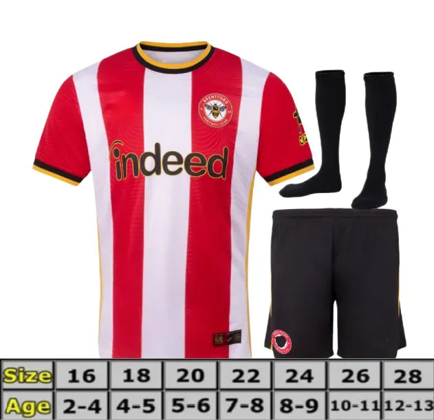 Brentforded 26 27 Jersey 2026 2027 Home Away Fans Soccer Jerseys Player Men kids - SitterJersey.com