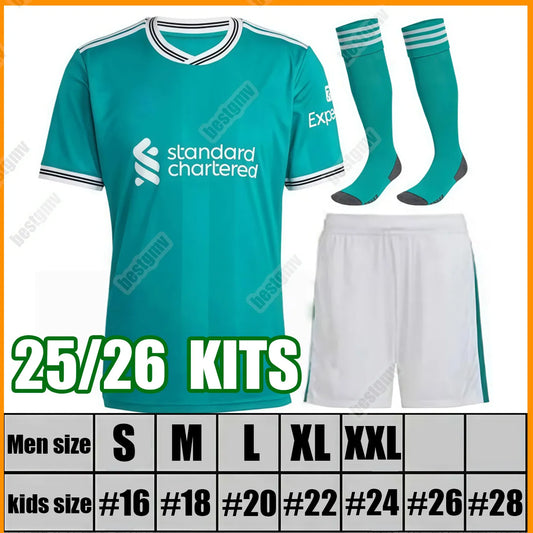 Liverpool football shirt soccer jersey 26 27 kit M.SALAH SZOBOSZLAI MAC ALLISTER - SitterJersey.com