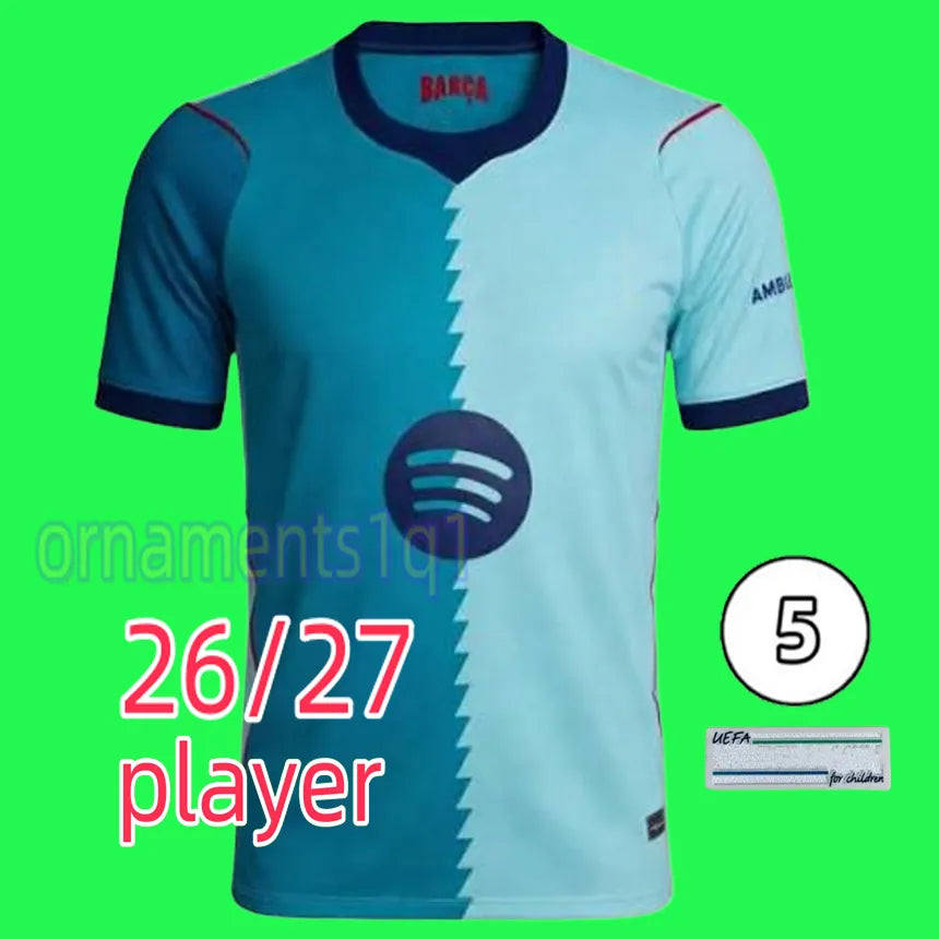 25 26 27 LAMINE YAMAL Lewandowski Soccer Jerseys Raphinha FERRAN 2025 2026 2027  - SitterJersey.com