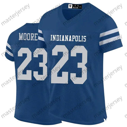 28 Taylor Richardson Flacco Downs Pittman Jr. 2024 Cities Football Jerseys Pierc - SitterJersey.com