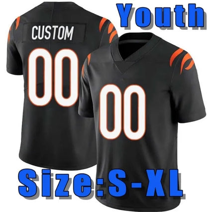 Cincinatticity BengalsS jersey Joe Burrow JaMarr Chase Football Jersey Shemar St - SitterJersey.com