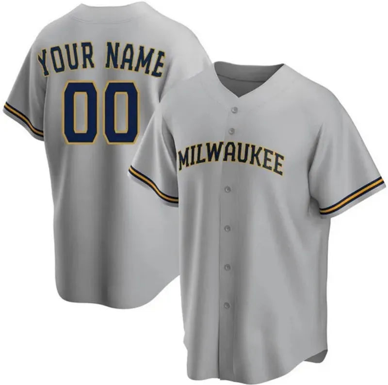 Custom 11 Jackson Chourio Christian 22 Yelich 10 Sal Frelick Jersey Luis Urias C - SitterJersey.com