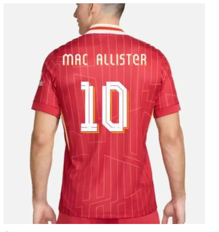 LFC 25 26 27 Liveropool Jersey ISAK WIRTZ EKITIKE M.SALAH VIRGIL Liveropool socc - SitterJersey.com