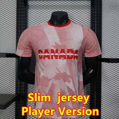 canada soccer jersey 2026 World Cup J.DAVID DAVIES LARIN 26 27 CAVALLINI MILLAR  - SitterJersey.com