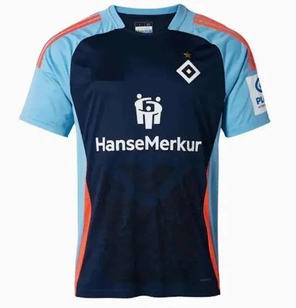 Hsv Trikot Soccer Jersey 25 26 27 Hamburger SV Football Jersey GLATZE VAGNOMAN O - SitterJersey.com