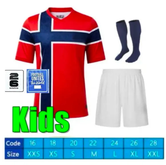 2025 2026 Norway World Cup Soccer Jerseys HAALAND Odegaard STRAND Sorloth BERG N - SitterJersey.com