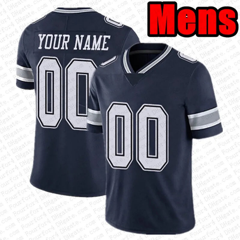 CeeDee Lamb George Pickens Dak Prescott Football Jersey Brandon AubreyEmmitt Smi - SitterJersey.com