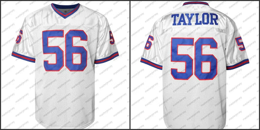 #56 TAYLOR Comfy V-Neck Football Jerseys Men Mesh Embroidery For Training And Co - SitterJersey.com