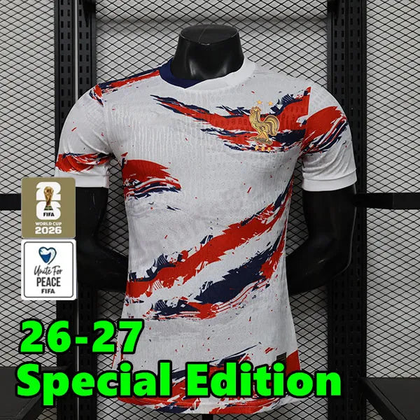 NEW 26 27 France jersey 2026 World Cup french soccer jerseys MBAPPE THAUVIN BARC - SitterJersey.com