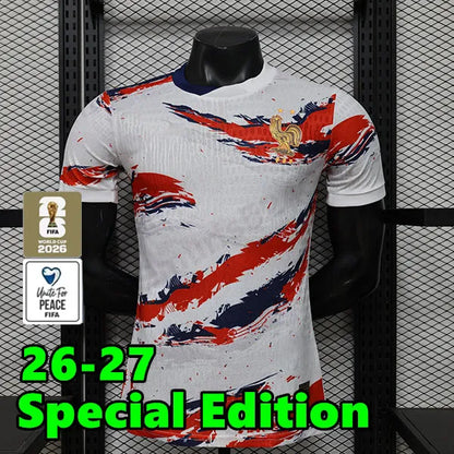 NEW 26 27 France jersey 2026 World Cup french soccer jerseys MBAPPE THAUVIN BARC - SitterJersey.com