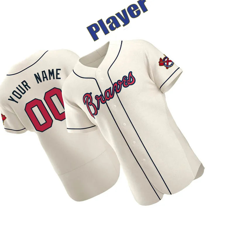 Atlantas braves Ronald Acuna Jr. Jerseys Ozzie Albies Chris Sale Austin Riley Ma - SitterJersey.com