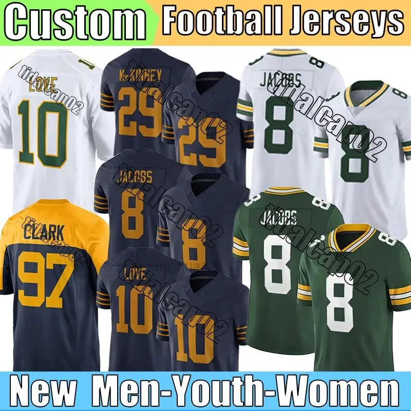 Green BayS PackersS Jersey PackersJersey 10 Love Reed Golden McKinney Rodgers Kr - SitterJersey.com